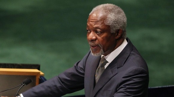 special envoy Kofi Annan