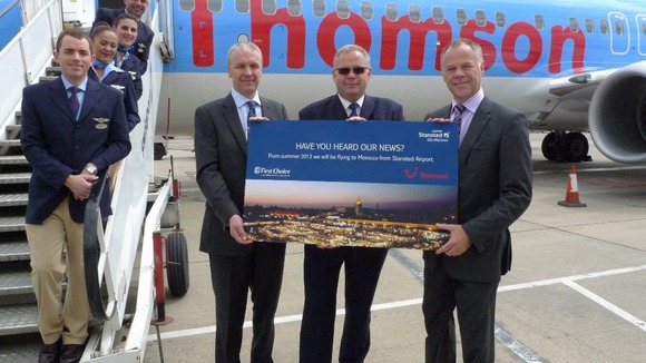 Airport and airline executives announce new services
