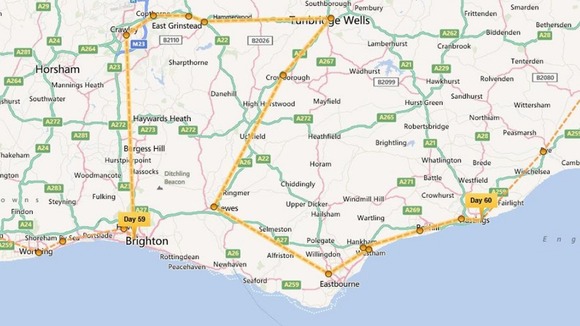 Olympic Torch Relay : Day 60