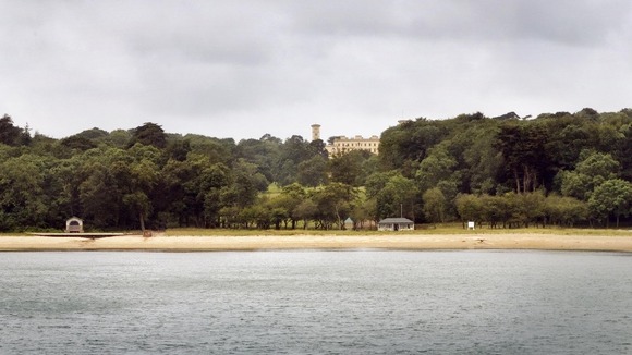 Queen Victoria's private beach on the Isle of Wight