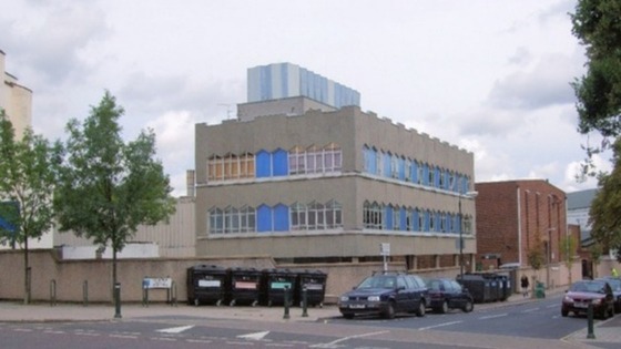 The outside of Twickenham Film Studios in St. Margarets
