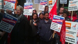 Remploy Protest