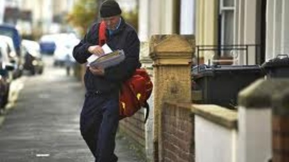 Royal Mail postal worker