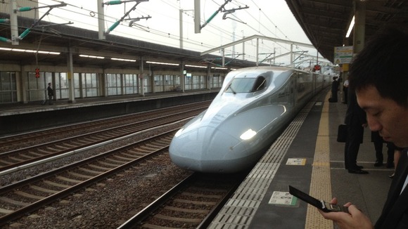 Bullet train in Japan
