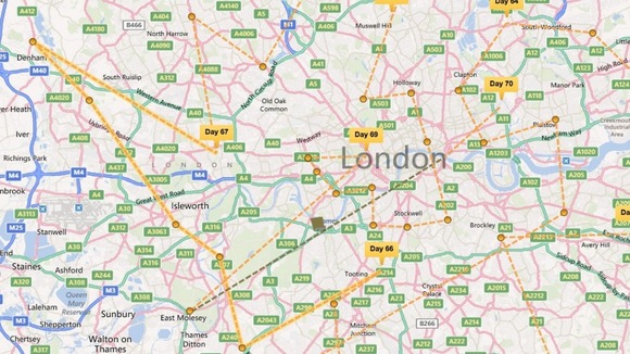 Olympic Torch Relay : Day 67