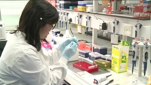 Scientist conducts tests at the University of Southampton