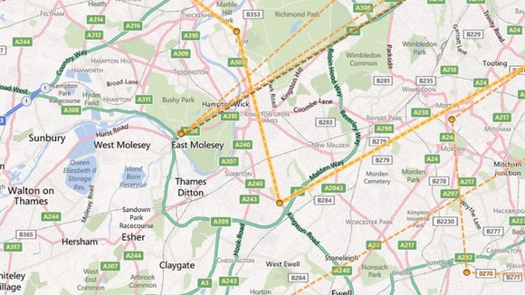 Kingston Torch Relay Route: Day 67.
