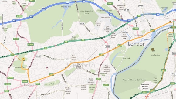 Hounslow Torch Relay Route: Day 67.