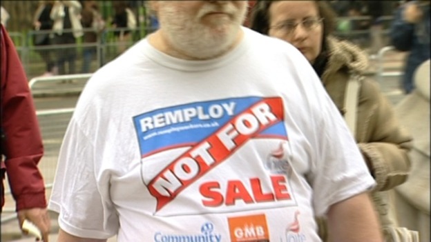 Remploy campaigner