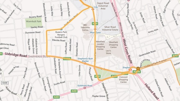 Hammersmith & Fulham Torch Relay Route Part 1: Day 69.