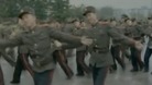Dancing on the streets of Pyongyang.