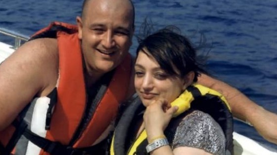 Couple on a boat