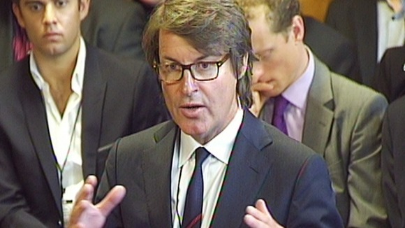 G4S chief executive Nick Buckles gives evidence to the Home Affairs Select Committee.