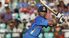 India batsman Sachin Tendulkar has hit his 100th international century