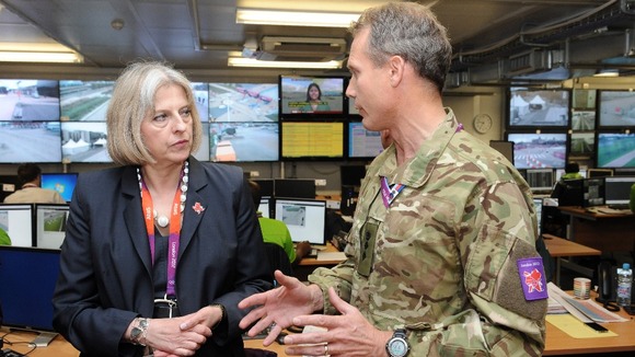 Home Secretary meets Colonel Gary Wilkinson 