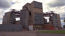 Berkely Nuclear Power Station before decommissioning