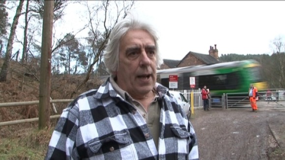 Brian Emery, lives near the Moors Gorse crossing