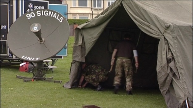 Army stand at airshow