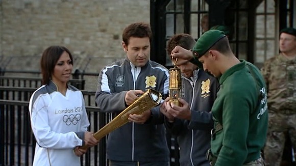 Olympic flame & Olympic torch