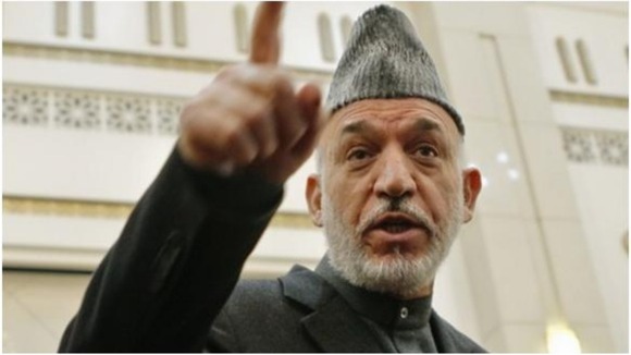 Afghan President Hamid Karzai