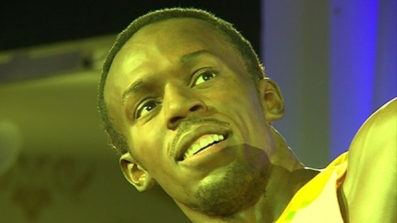 Usain Bolt waxwork