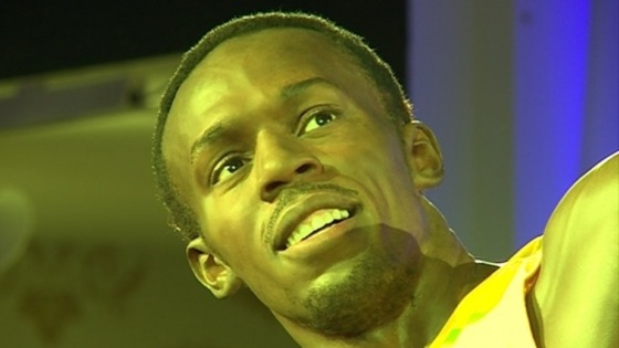 Usain Bolt waxwork
