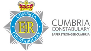 Cumbria police sign