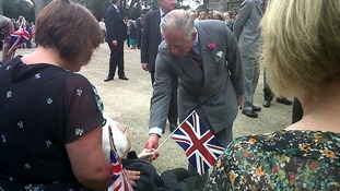 Prince Charles at Auckland Castle