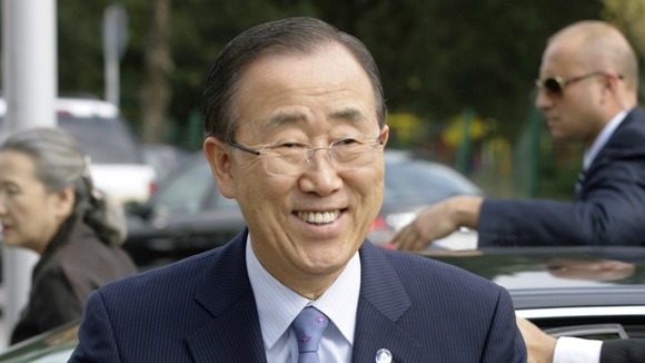 UN Secretary-General Ban Ki-moon