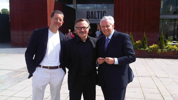 Antony Gormley, Sune Nordgren and Alan Smith will be made honorary Freemen of Gateshead today.