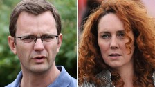 Andy Coulson Rebekah Brooks phone hacking allegations