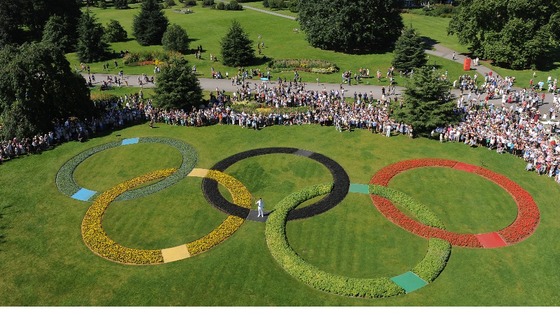 Oli Golding at Kew Gardens
