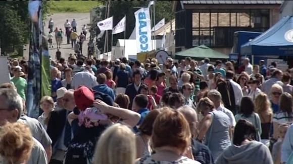 Crowds at Royal Welsh Show