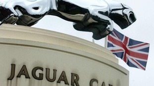 Jaguar Landrover's Castle Bromwich factory in Birmingham