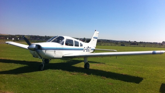 Plane gets ready for return