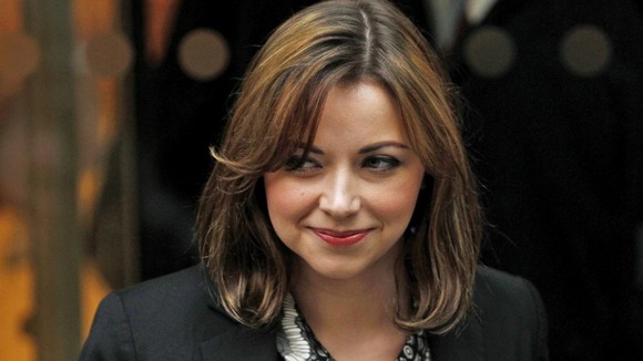 Singer Charlotte Church leaves the High Court earlier this year.