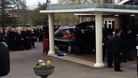 The funeral of PC David Rathband