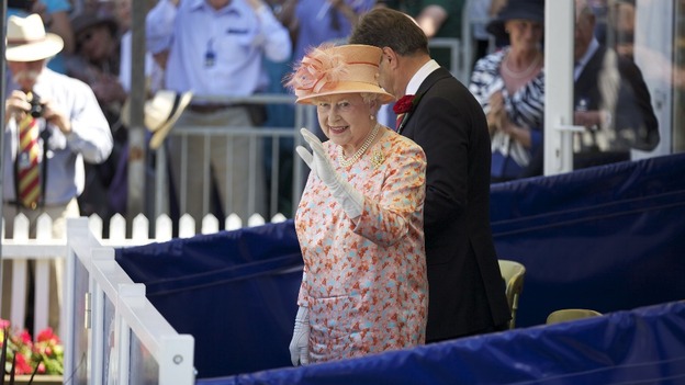 The Queen at the New Forest Show