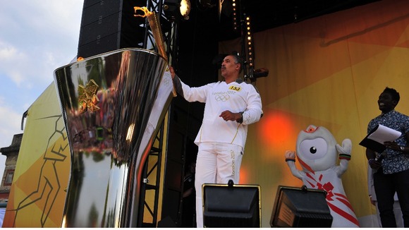 Former decathlete Daley Thompson