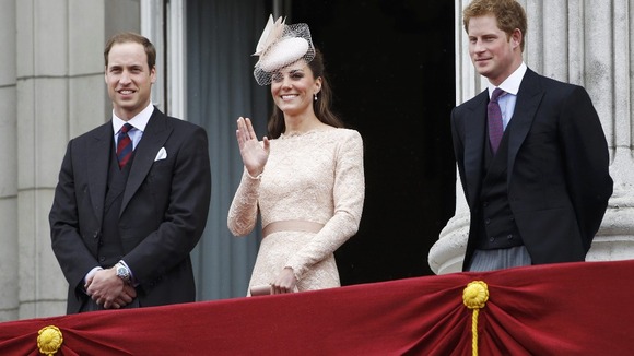 William, Kate and Harry have all nominated torchbearers who will carry the flame today.