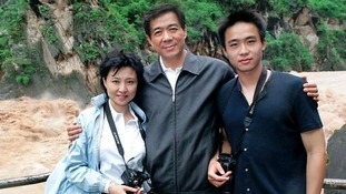 Gu Kailai and Bo Xilai and their son Bo Gua Gua