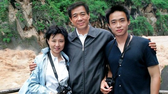 Gu Kailai and Bo Xilai and their son Bo Gua Gua