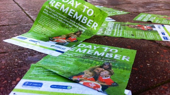 'Day to remember' flyers