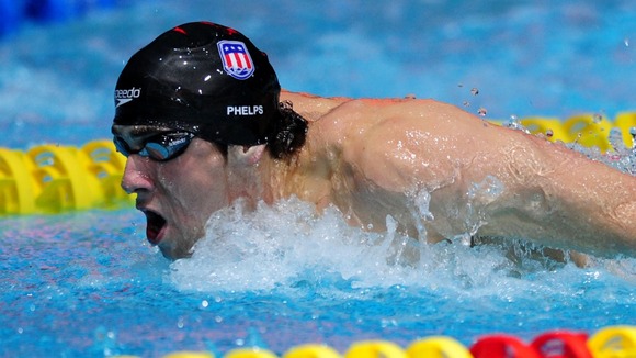 American swimmer Michael Phelps is looking to secure seven gold medals at the 2012 Games.