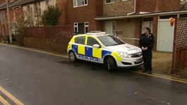 Thames Valley Police woman outside stabbing property in Newburu