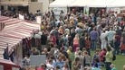 Festival-goers at Caerphilly Castle