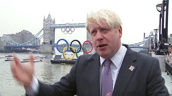 London Mayor Boris Johnson