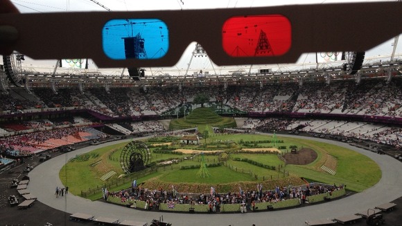 3D glasses to add an extra dimension to the show