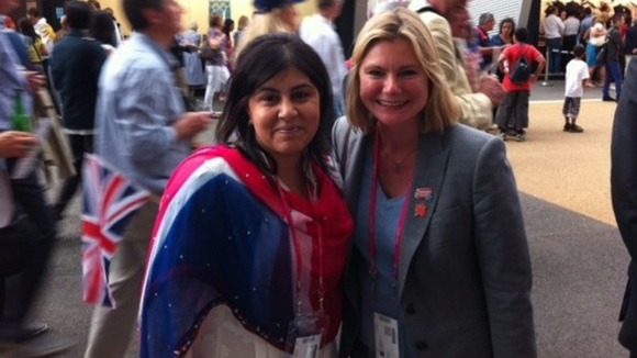 London Olympics: Conservative Co-Chairman Baroness Warsi and the Transport Secretary Justine Greening have tickets to the Opening Ceremony