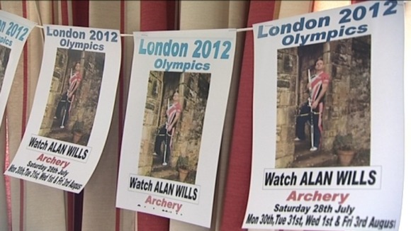 Friends promoted Alan's achievements